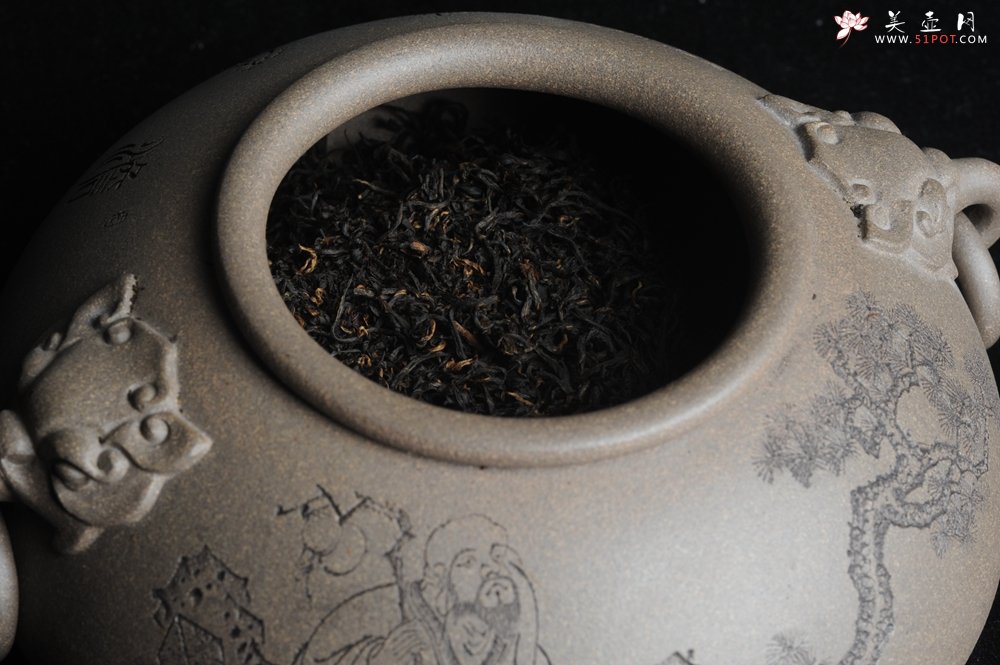 紫砂壶图片：阳羡明后雨前茶 采摘4.9 细嫩叶芽 4.10手工炮制新鲜出炉 弥香沁脾 90g每次泡茶可泡5到6泡 - 全手工紫砂壶网