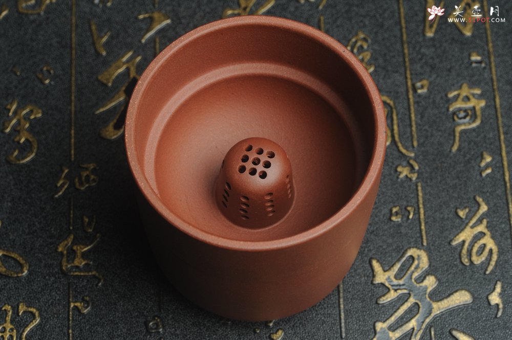 紫砂壶图片：美杯特惠 便携式办公旅行杯 泥料和做工超好 高8.5cm直径6.5cm - 全手工紫砂壶网