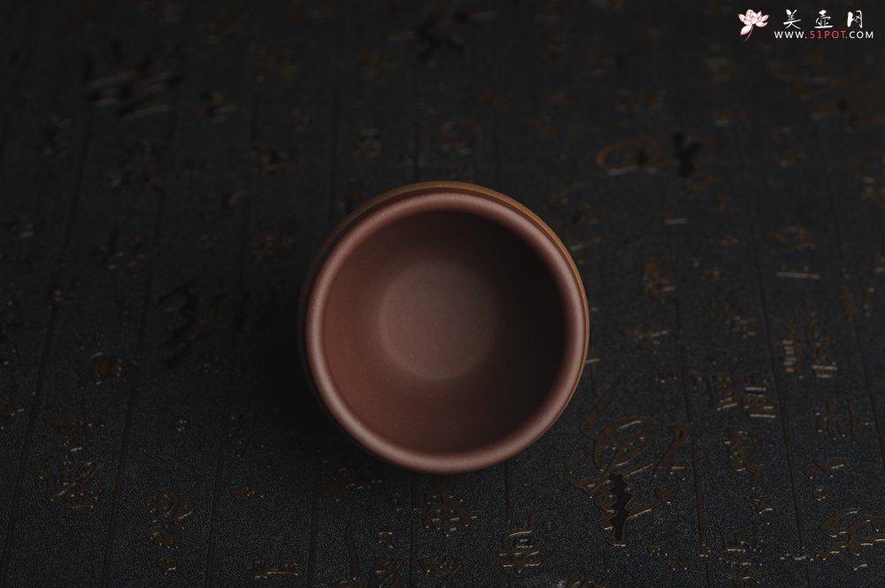 紫砂壶图片：美杯国庆特惠 精品好泥好工雅致特厚实缸杯主人杯二式 - 全手工紫砂壶网