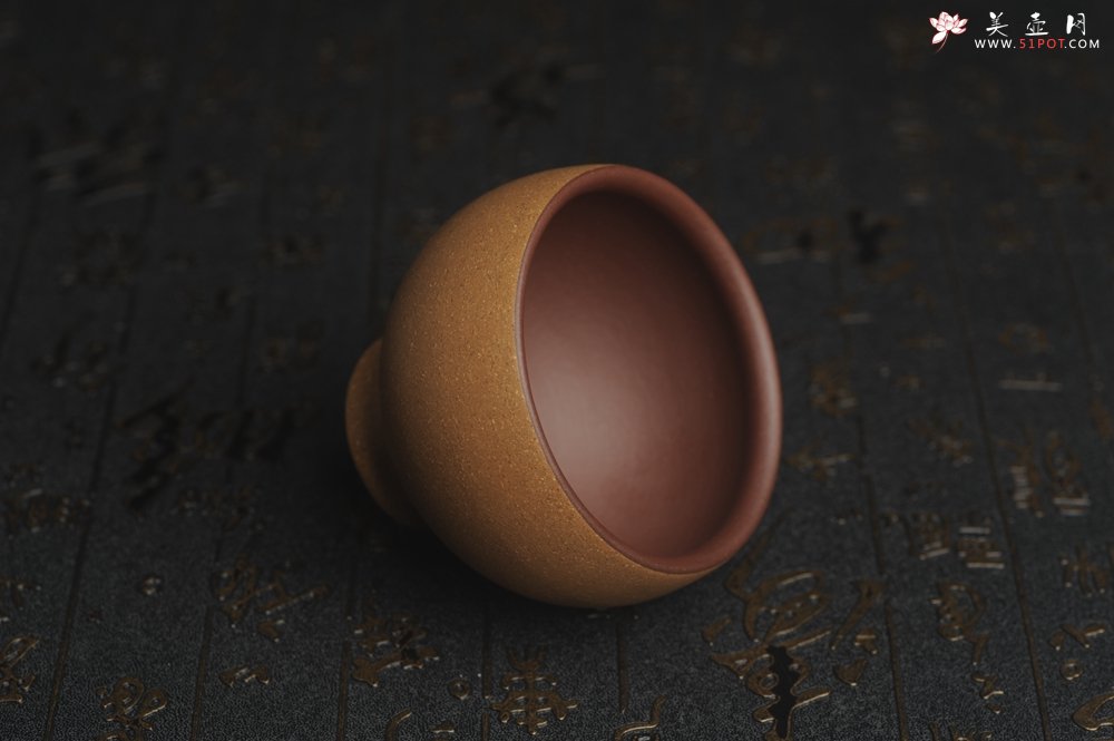 紫砂壶图片：美杯国庆特惠 精品好泥好工雅致特厚实主人杯 茶人醉爱 - 全手工紫砂壶网