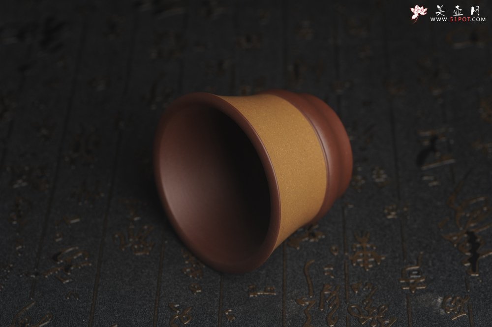 紫砂壶图片：美杯特惠 好泥好工雅致特厚实主人杯 茶人醉爱 - 全手工紫砂壶网