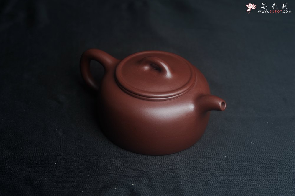 紫砂壶图片：潜力股周小培老师 4号井深井红皮龙 全手工过桥井栏壶 - 全手工紫砂壶网