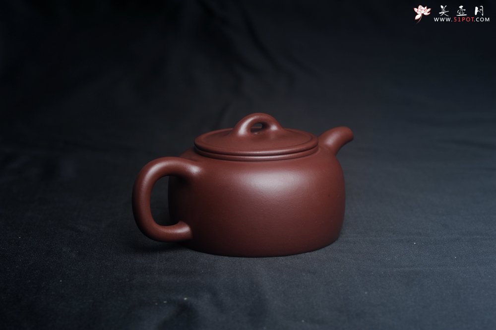 紫砂壶图片：潜力股周小培老师 4号井深井红皮龙 全手工过桥井栏壶 - 全手工紫砂壶网