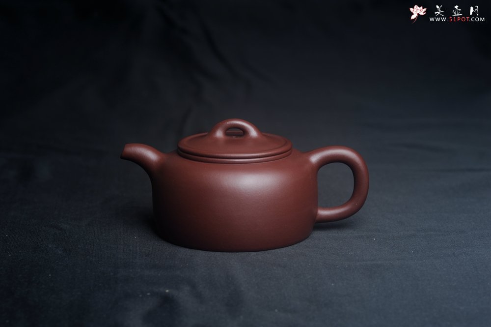 紫砂壶图片：潜力股周小培老师 4号井深井红皮龙 全手工过桥井栏壶 - 全手工紫砂壶网