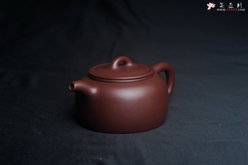 紫砂壶图片：潜力股周小培老师 4号井深井红皮龙 全手工过桥井栏壶 - 全手工紫砂壶网