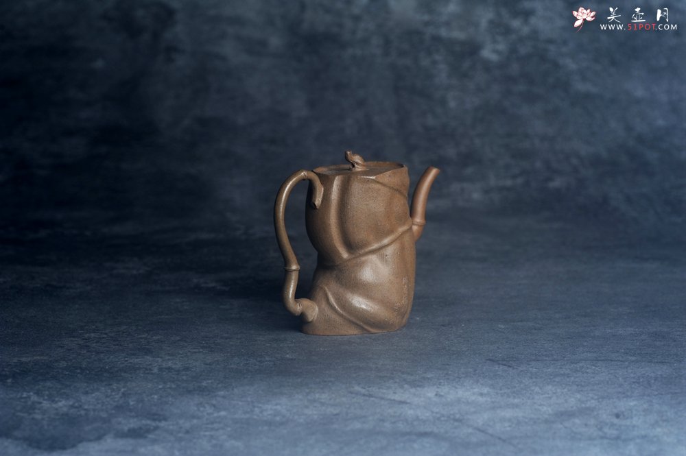 紫砂壶图片：美壶特惠 特好老青段君竹壶 茶人醉爱 - 全手工紫砂壶网