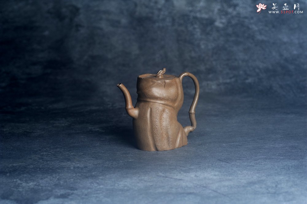 紫砂壶图片：美壶特惠 特好老青段君竹壶 茶人醉爱 - 全手工紫砂壶网