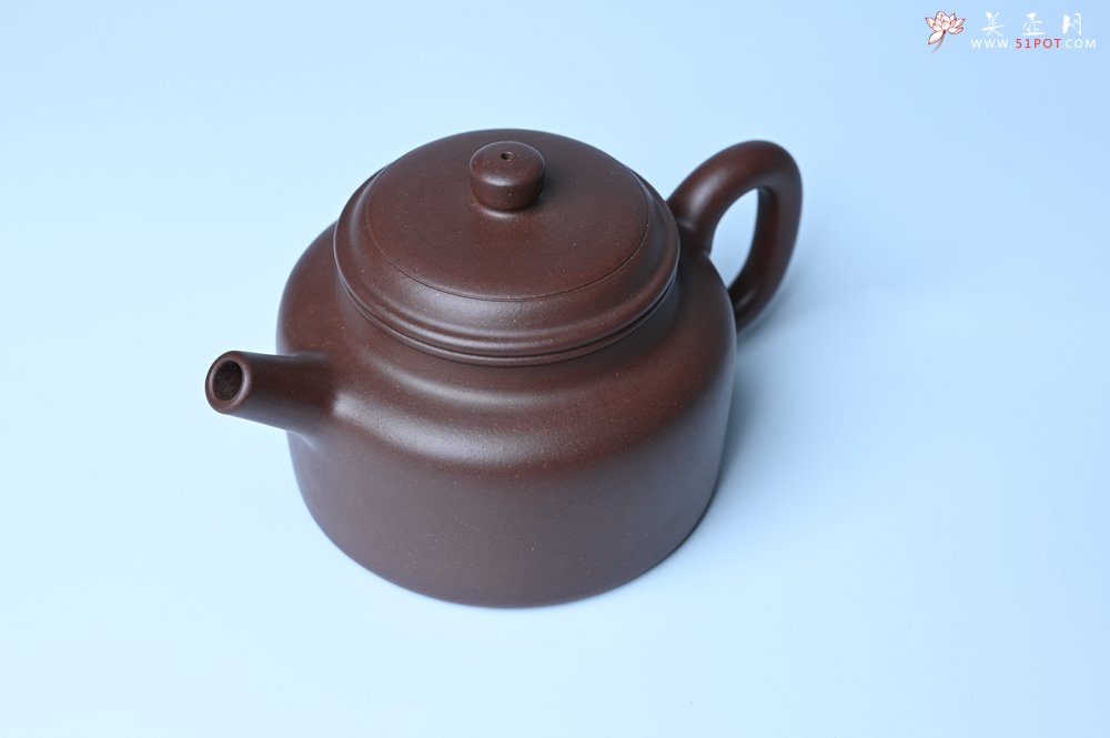 紫砂壶图片：美壶特惠 朱英尘全手工紫砂壶特好底槽青德中壶 茶壶 茶具 单壶 - 全手工紫砂壶网