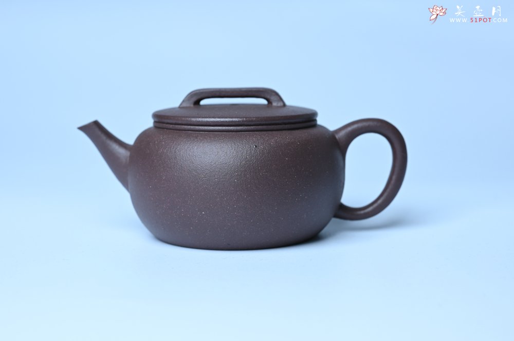 紫砂壶图片：美壶特惠 特好老紫泥涌泉壶 茶人醉爱 - 全手工紫砂壶网