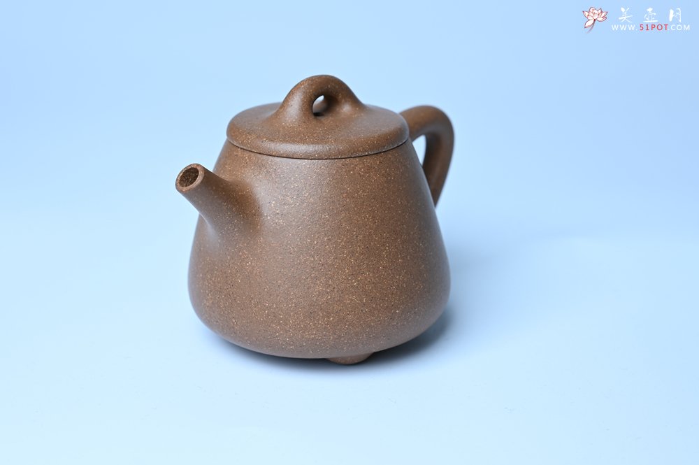 紫砂壶图片：美壶特惠 油润老段泥精致高石瓢紫砂茶壶 茶人醉爱 - 全手工紫砂壶网