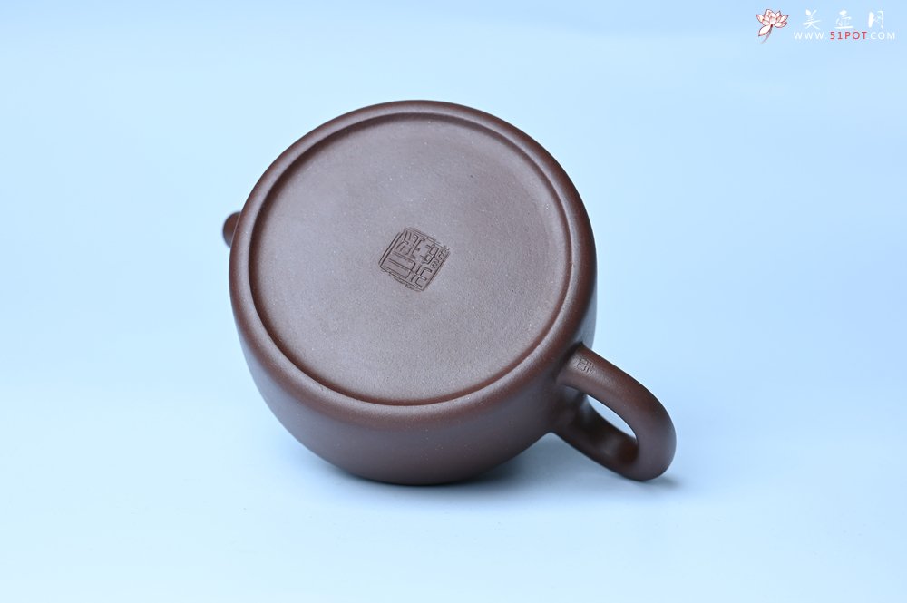紫砂壶图片：美壶特惠 朱英尘全手工紫砂壶特好底槽青德中壶 茶壶 茶具 单壶 - 全手工紫砂壶网