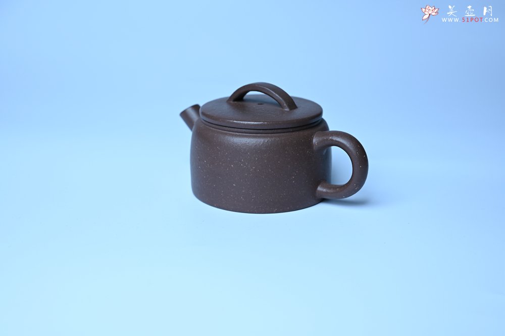 紫砂壶图片：美壶特惠 特好粗砂紫泥大炮汉瓦 出水爽利 - 全手工紫砂壶网