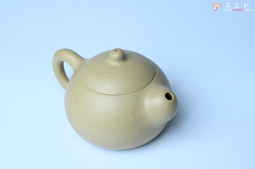 紫砂壶图片：美壶特惠 优质本绿翘嘴西施 茶人醉爱 - 全手工紫砂壶网