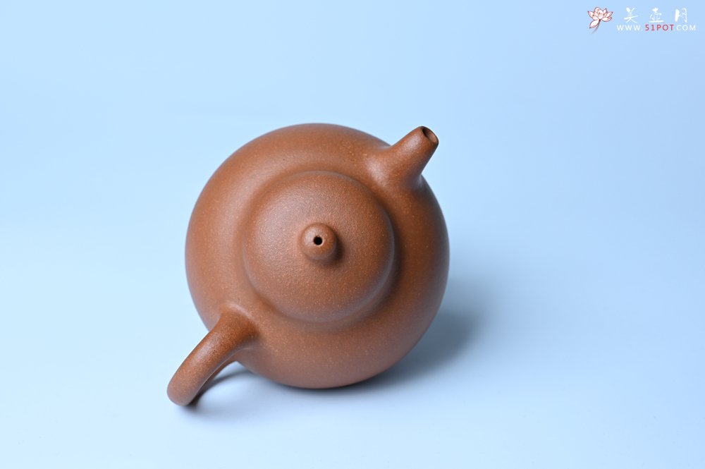 紫砂壶图片：美壶特惠 优质红降坡泥乳鼎壶 茶人醉爱 - 全手工紫砂壶网