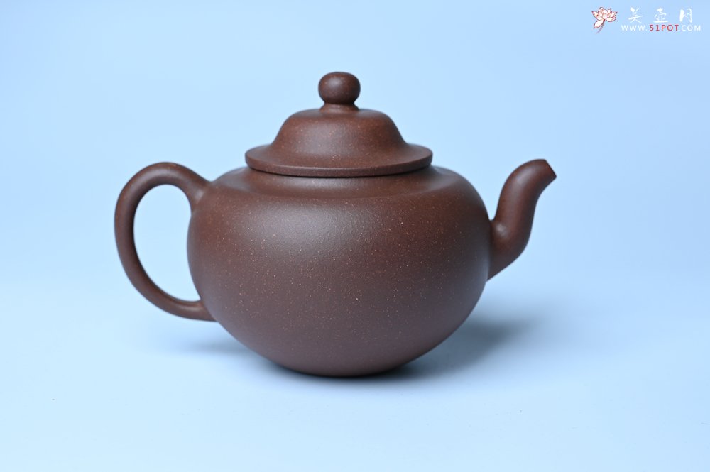 紫砂壶图片：美壶特惠 特好紫泥玉笠壶 茶人醉爱 - 全手工紫砂壶网