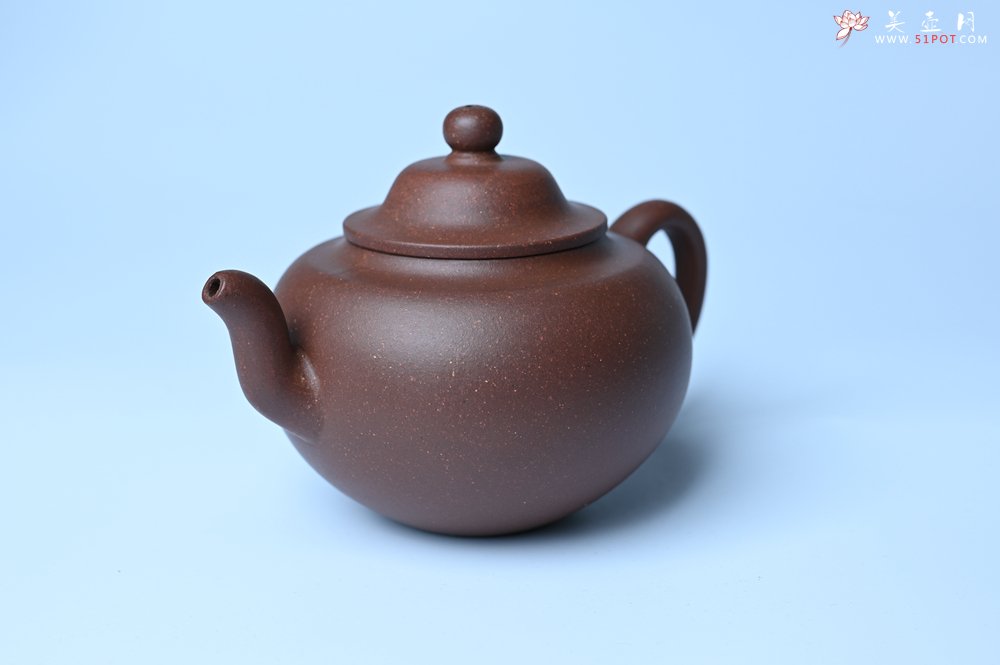 紫砂壶图片：美壶特惠 特好紫泥玉笠壶 茶人醉爱 - 全手工紫砂壶网