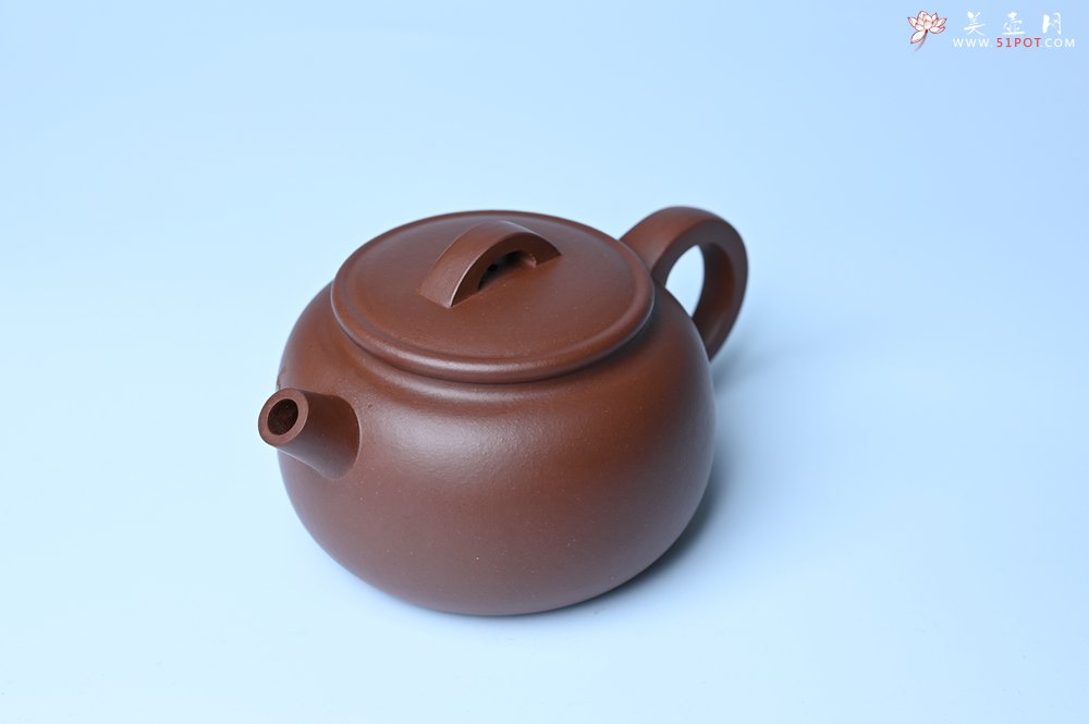 紫砂壶图片：毛国强入室弟子黄云初 特好老紫泥汉瓦壶 名家何水法书法“大彻大悟” 刘世涛伯陶刻 - 全手工紫砂壶网