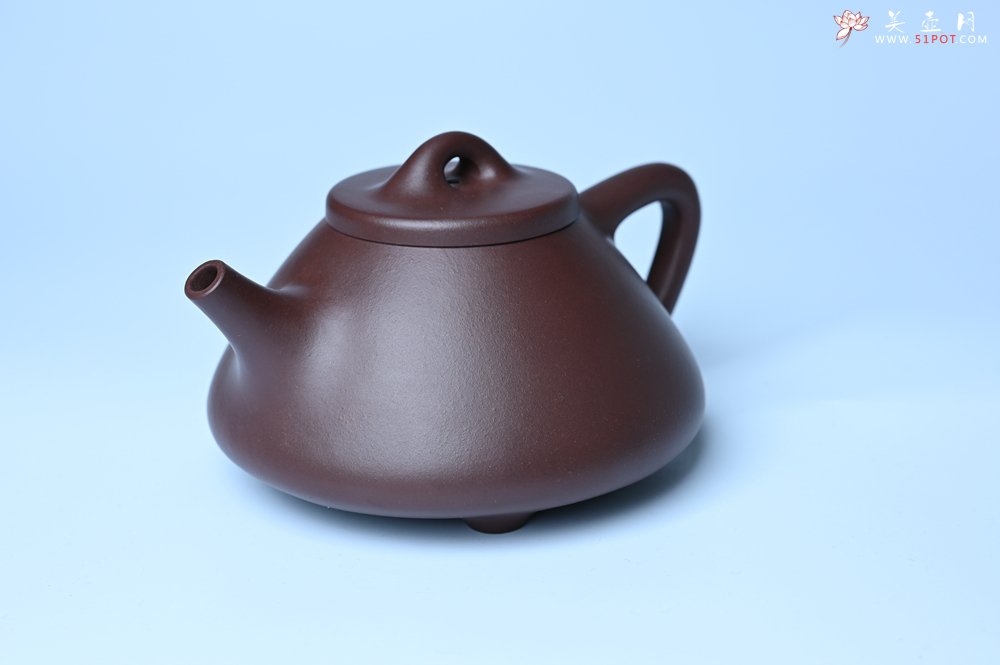 紫砂壶图片：美壶特惠 特好老紫泥子冶石瓢 - 全手工紫砂壶网