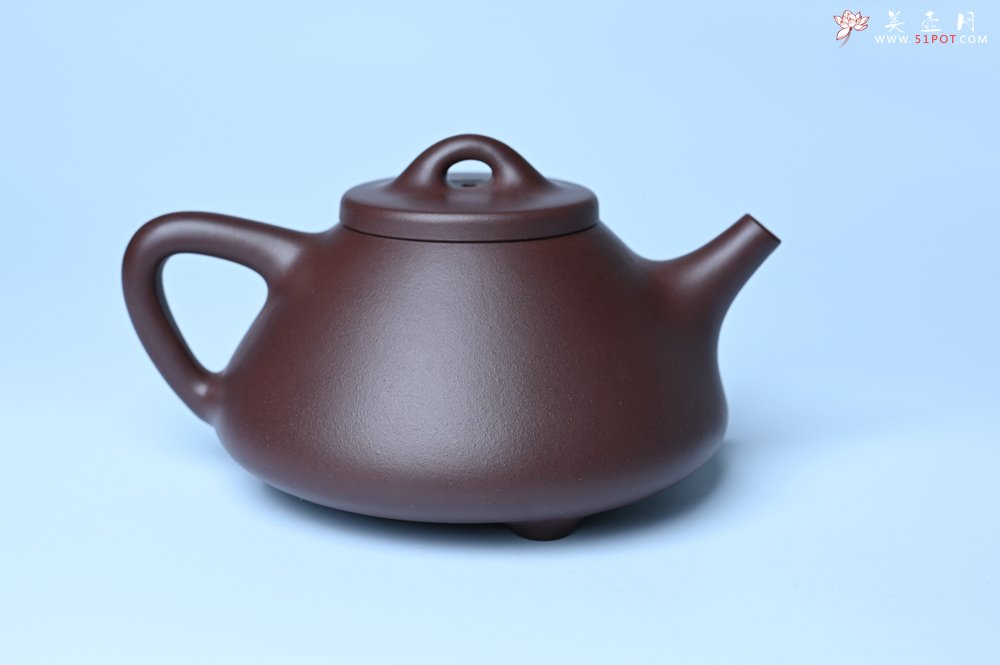 紫砂壶图片：美壶特惠 特好老紫泥子冶石瓢 - 全手工紫砂壶网
