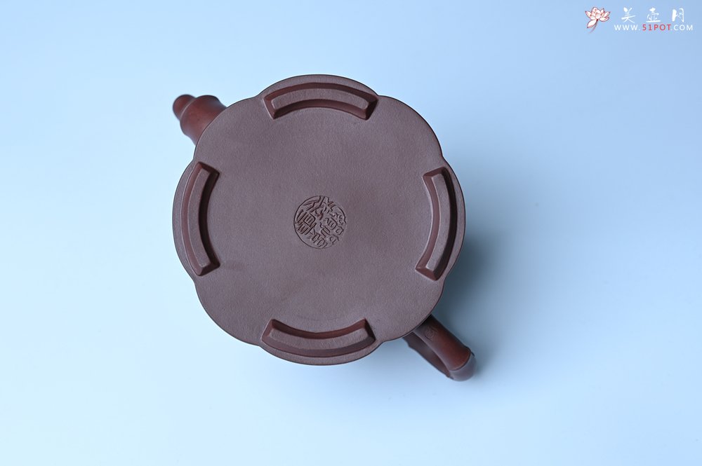 紫砂壶图片：美壶特惠 紫砂壶手工手制优质紫泥八段竹壶 茶人醉爱 - 全手工紫砂壶网