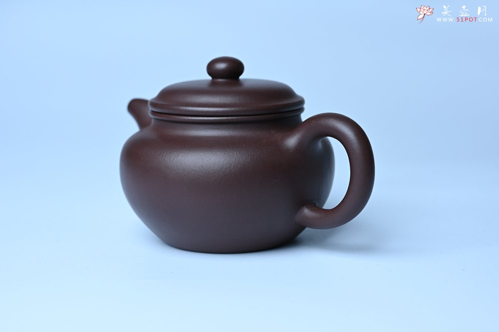 紫砂壶图片：特好老紫泥全手工仿古壶 茶人醉爱 - 全手工紫砂壶网