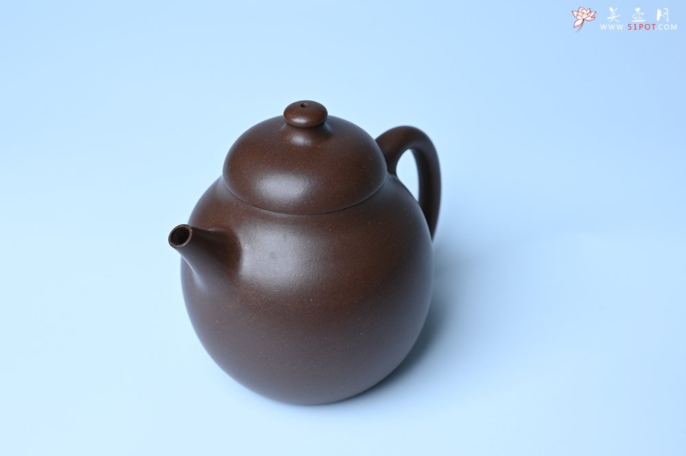 紫砂壶图片：美壶特惠 特好老紫泥龙蛋壶 茶人醉爱 - 全手工紫砂壶网