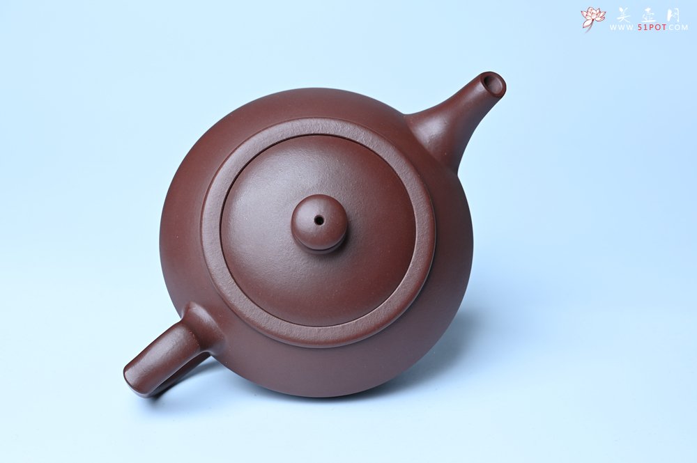 紫砂壶图片：潜力股周小培老师 4号井深井红皮龙 全手工汉云壶 - 全手工紫砂壶网
