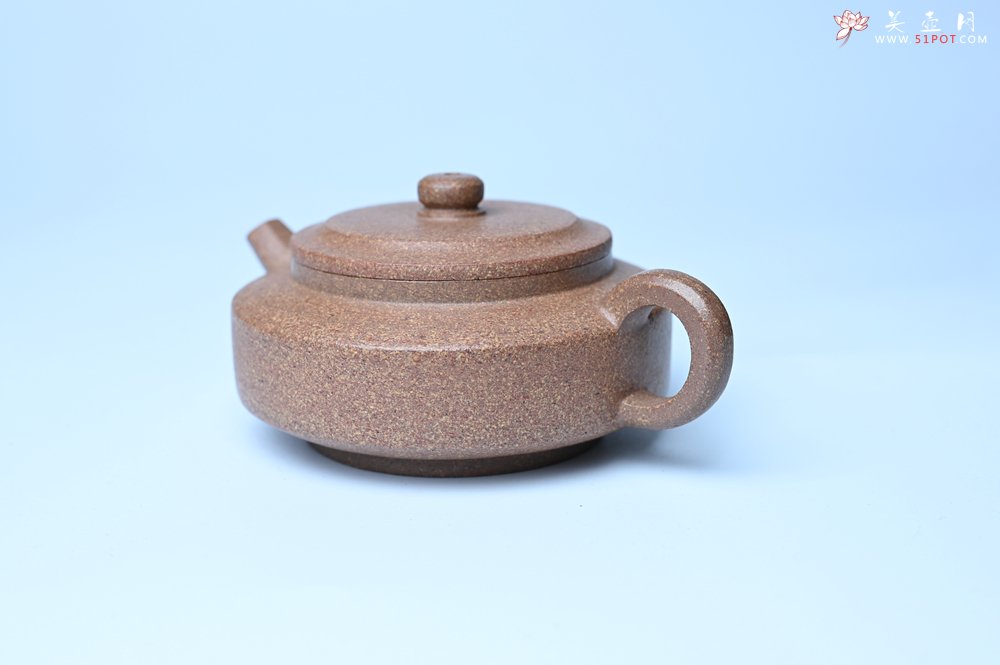 紫砂壶图片：美壶特惠 紫砂壶手工手制特好五彩老段泥还原烧周盘壶 茶壶 茶具 单壶 - 全手工紫砂壶网