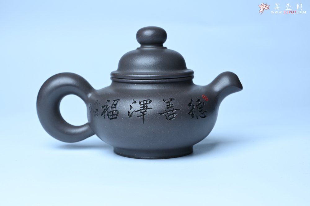 紫砂壶图片：美壶特惠 手工手制紫砂壶特好青灰泥松鼠壶 茶壶 茶具 单壶 - 全手工紫砂壶网