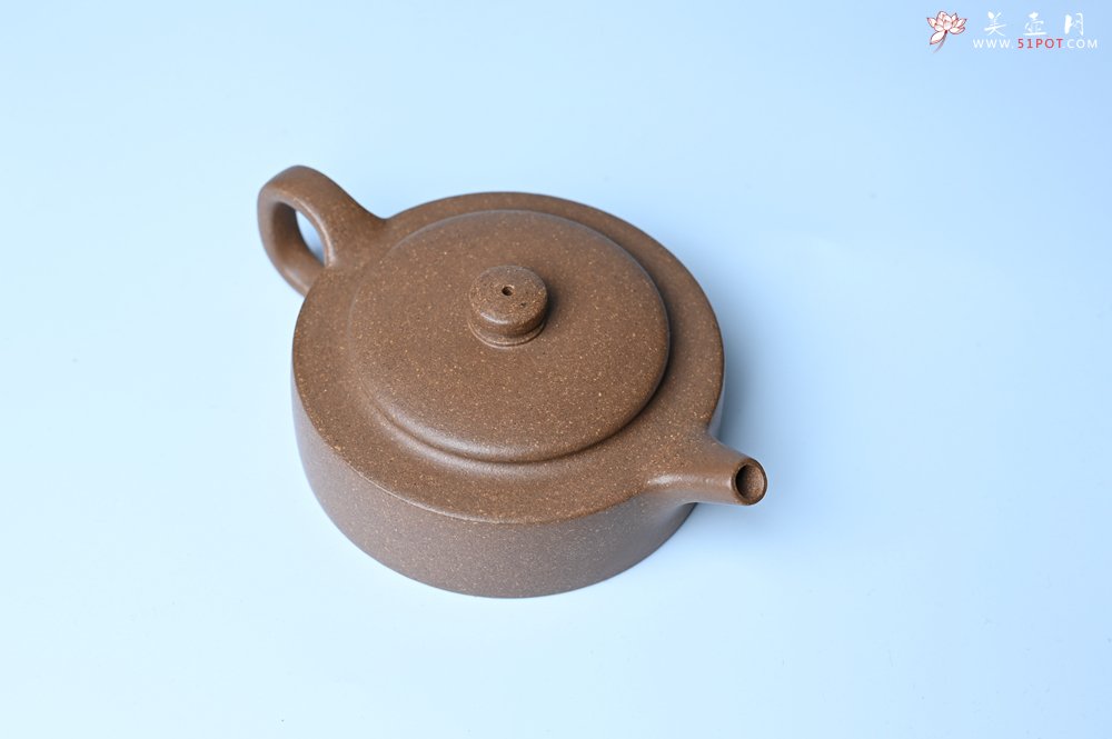 紫砂壶图片：美壶特惠  精工老段周盘壶 小壶难做 易泡养 杀茶利器 - 全手工紫砂壶网