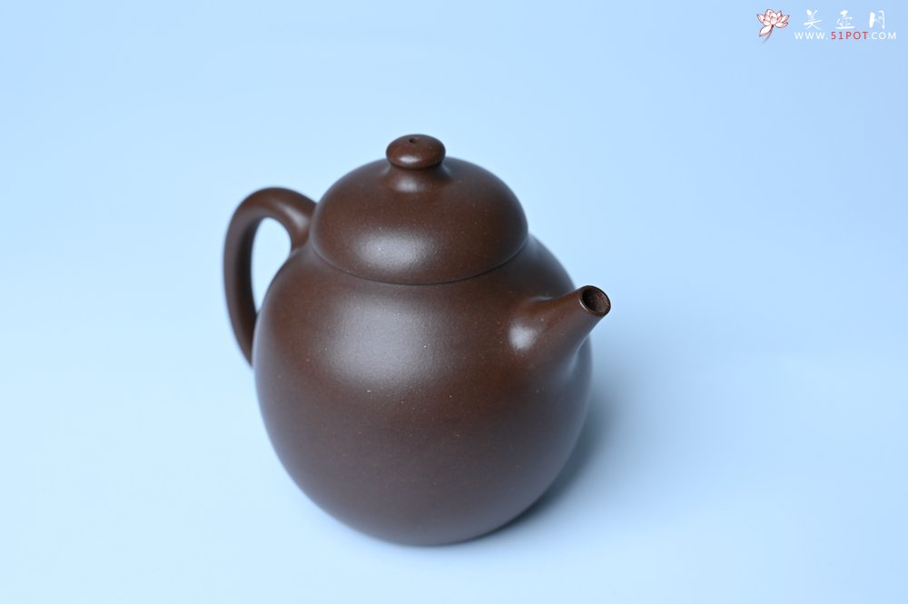 紫砂壶图片：美壶特惠 特好老紫泥龙蛋壶 茶人醉爱 - 全手工紫砂壶网