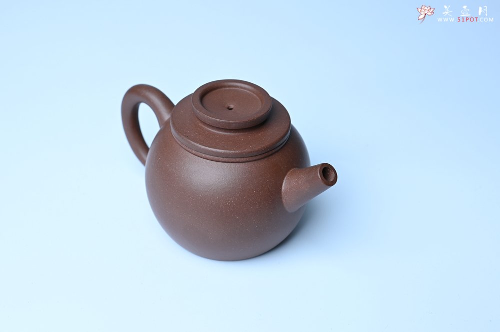 紫砂壶图片：美壶特惠 精致黑星红拼紫泥（家藏限量）巨轮小壶 茶人醉爱 - 全手工紫砂壶网