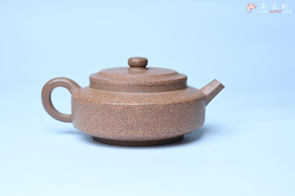 紫砂壶图片：美壶特惠 紫砂壶手工手制特好五彩老段泥还原烧周盘壶 茶壶 茶具 单壶 - 全手工紫砂壶网