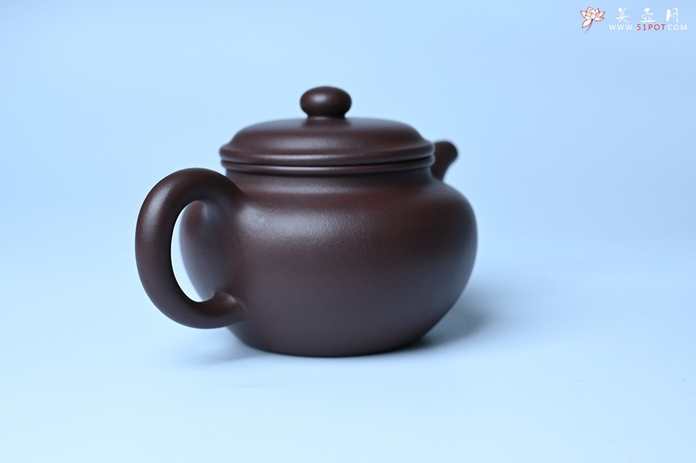 紫砂壶图片：特好老紫泥全手工仿古壶 茶人醉爱 - 全手工紫砂壶网