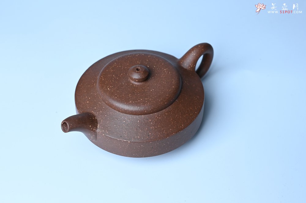 紫砂壶图片：美壶特惠 特好高温老降坡泥汉君壶 - 全手工紫砂壶网