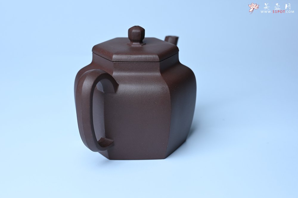 紫砂壶图片：美壶特惠 潜力股凌晨老师 精致紫泥全手工高登壶 期待与您结缘 - 全手工紫砂壶网