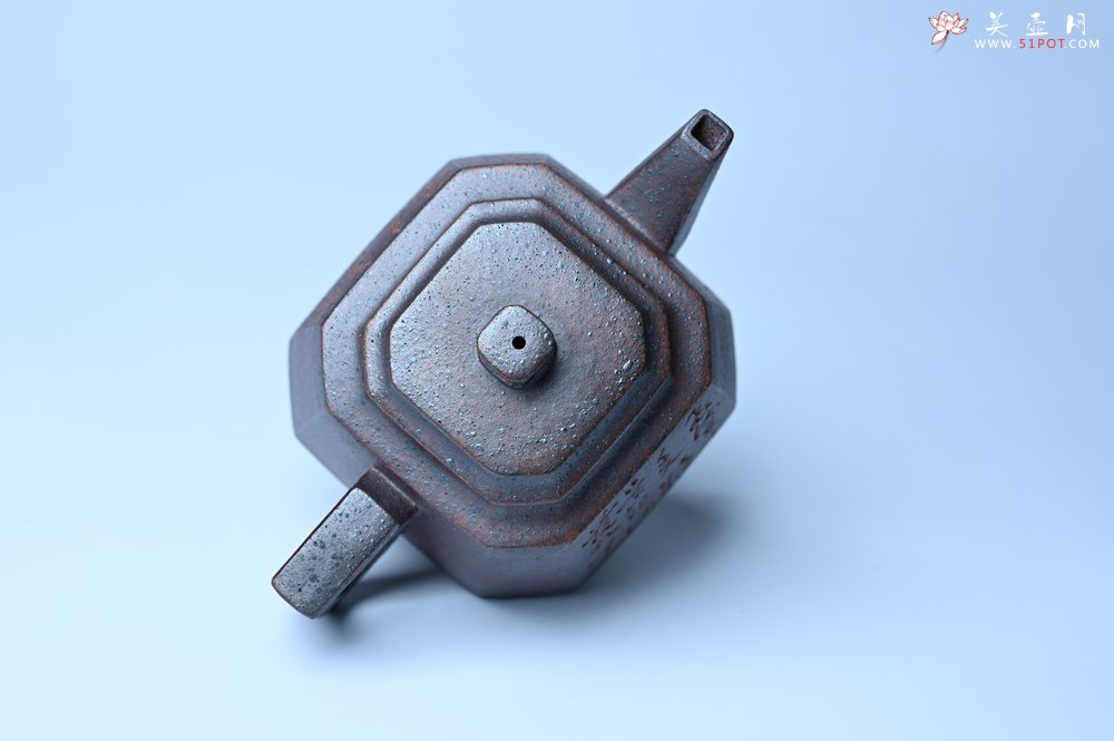 紫砂壶图片：美壶特惠 柴烧八方紫砂壶 茶人醉爱 - 全手工紫砂壶网