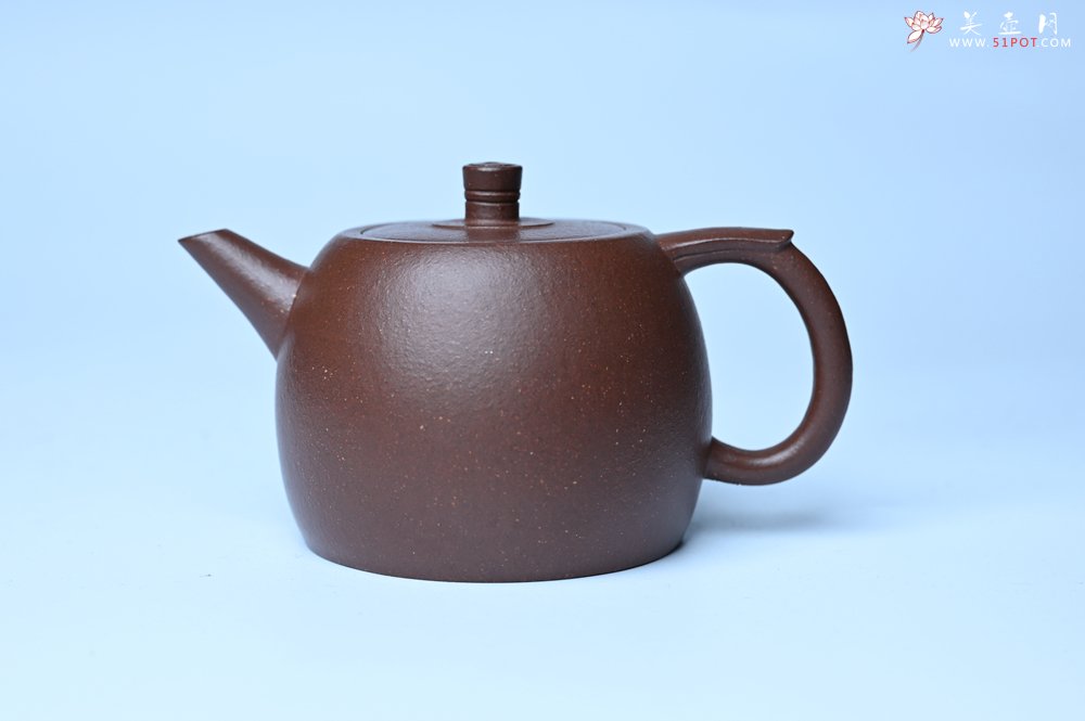 紫砂壶图片：美壶特惠 特好底槽青曼生井锤壶 茶人醉爱 - 全手工紫砂壶网