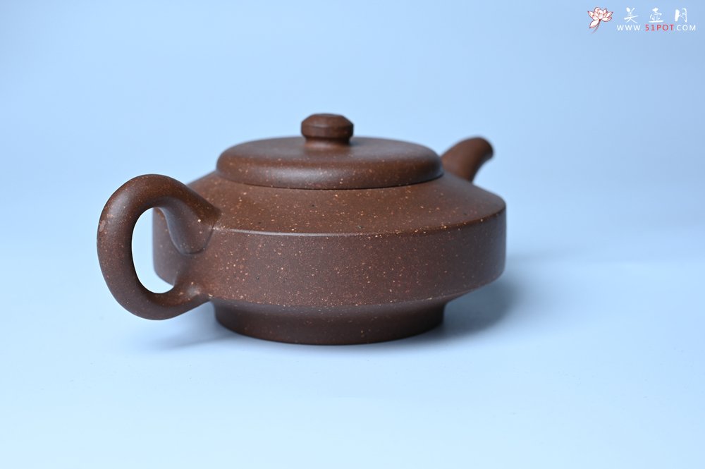 紫砂壶图片：美壶特惠 特好高温老降坡泥汉君壶 - 全手工紫砂壶网