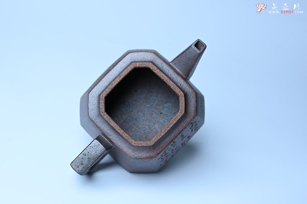 紫砂壶图片：美壶特惠 柴烧八方紫砂壶 茶人醉爱 - 全手工紫砂壶网