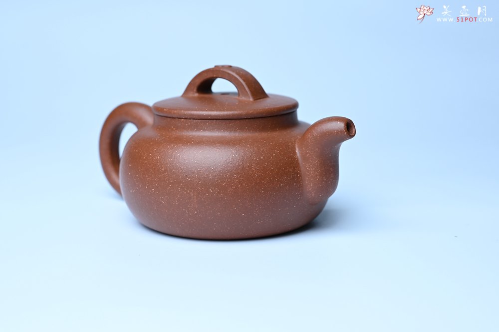 紫砂壶图片：美壶特惠 特好降坡泥大口实用思韵壶 茶人醉爱 - 全手工紫砂壶网