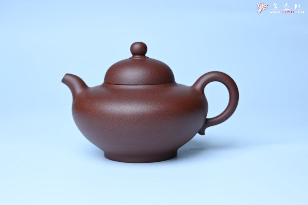 紫砂壶图片：美壶特惠周老师实力精工力作 临摹致敬经典华颖壶 - 全手工紫砂壶网