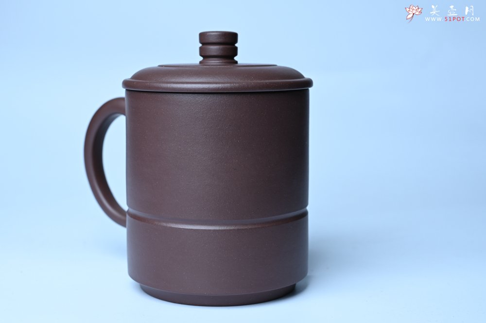 紫砂壶图片：优质紫泥 上善若水杯 美杯特惠 - 全手工紫砂壶网