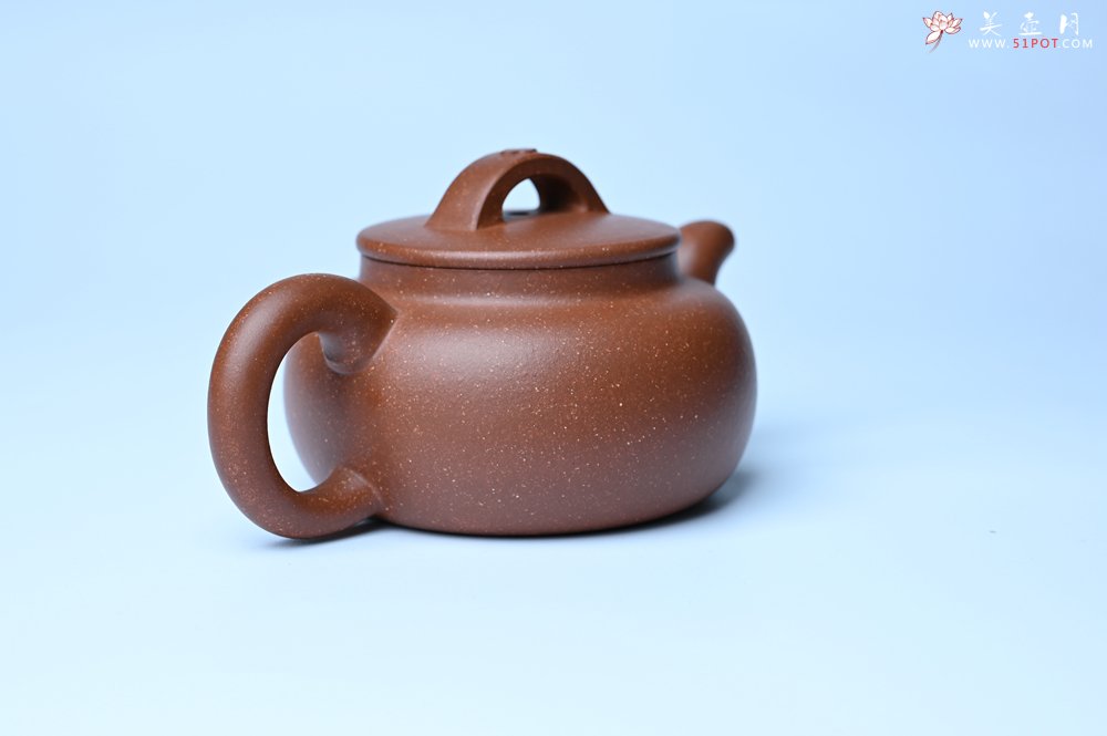 紫砂壶图片：美壶特惠 特好降坡泥大口实用思韵壶 茶人醉爱 - 全手工紫砂壶网
