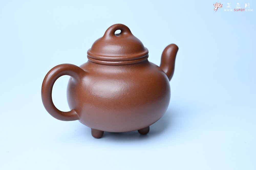 紫砂壶图片：潜力股周小培老师 特好清水泥全手工过桥乳鼎壶 期待与您结缘 - 全手工紫砂壶网