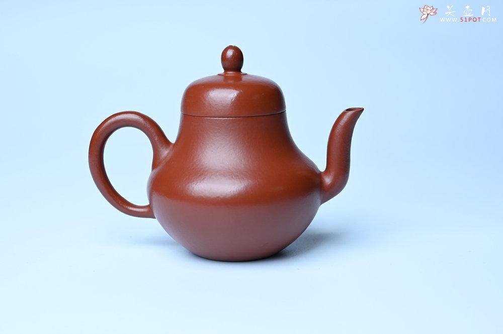 紫砂壶图片：美壶特惠 优质朱泥梨形壶 工夫茶具  茶人醉爱 - 全手工紫砂壶网