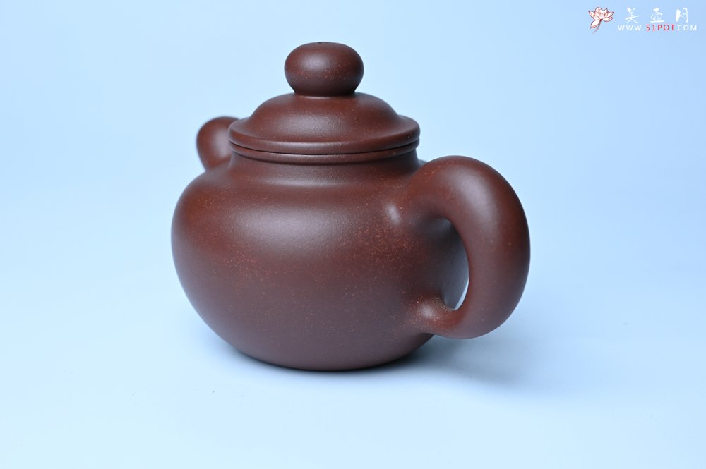 紫砂壶图片：迎中秋特惠 周老师精工力作 道洪圆珠 超精致 出水如柱 - 全手工紫砂壶网