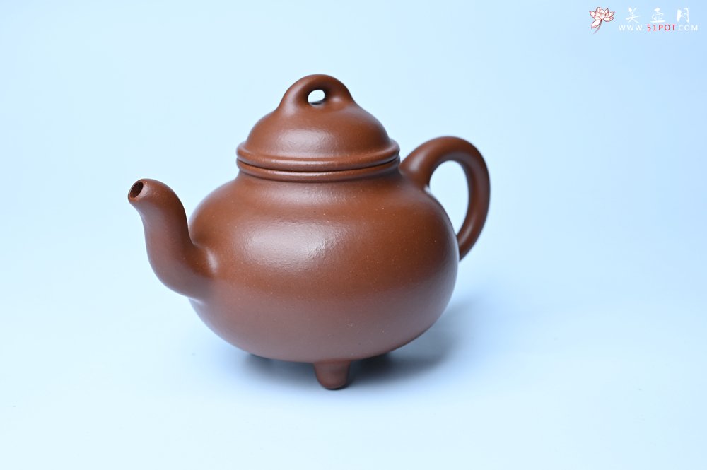 紫砂壶图片：潜力股周小培老师 特好清水泥全手工过桥乳鼎壶 期待与您结缘 - 全手工紫砂壶网