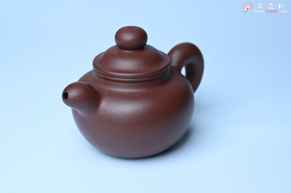 紫砂壶图片：迎中秋特惠 周老师精工力作 道洪圆珠 超精致 出水如柱 - 全手工紫砂壶网