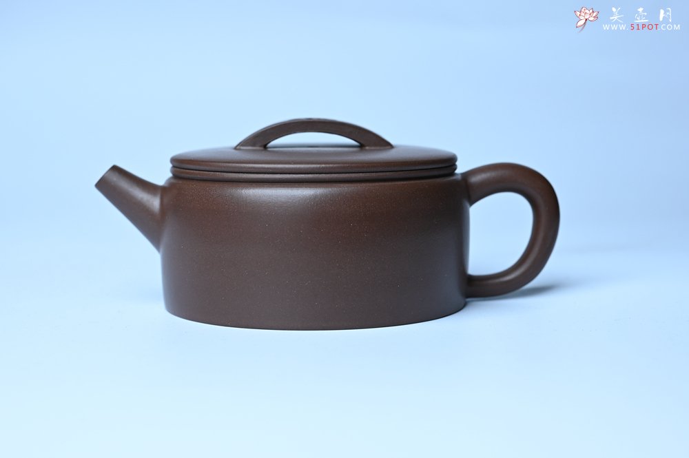 紫砂壶图片：美壶特惠紫砂壶手工手制老紫泥汉瓦壶 茶壶 茶具 单壶 - 全手工紫砂壶网
